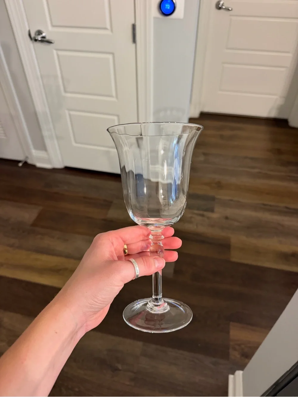 Crystal Clear Wine Glasses - Set of 6